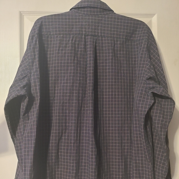Tommy Hilfiger size 17-17½ multi colored dress shirt - Picture 5 of 11